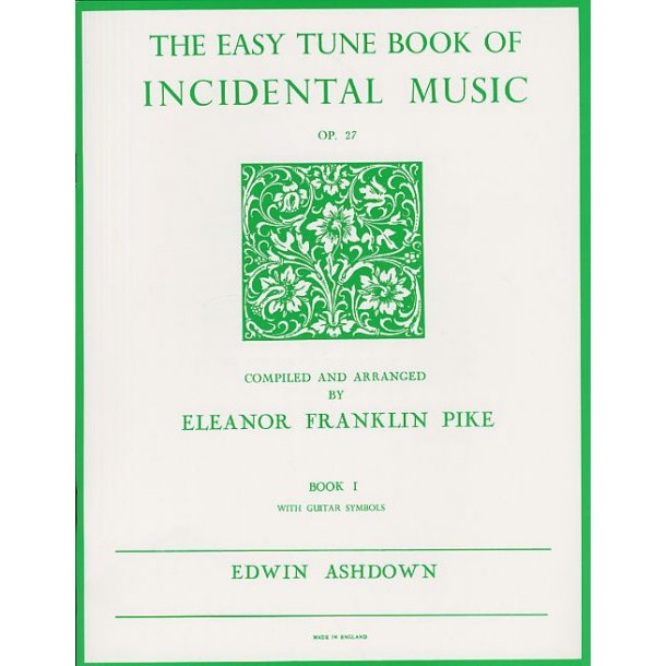 The Easy Tune Book Of Incidental Music Book 1
