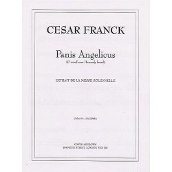 Cesar Franck: Panis Angelicus (Medium Voice/Piano)