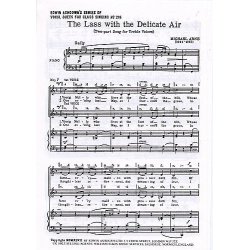 Michael Arne: The Lass With The Delicate Air (2-Part/Piano)