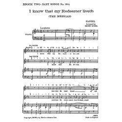 G.F. Handel: I Know That My Redeemer Liveth (2-Part)
