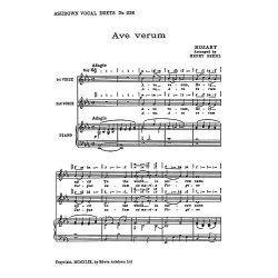 W.A. Mozart: Ave Verum (SA)