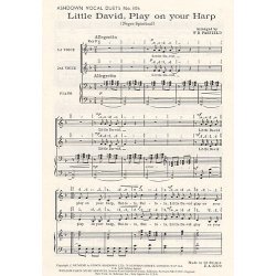 Little David Play On Your Harp (2-Part/Piano)