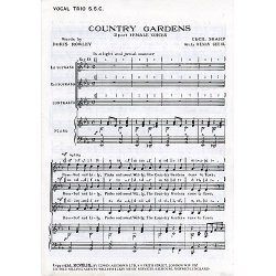 Cecil Sharp: Country Gardens (SSA)