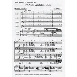 Cesar Franck: Panis Angelicus (TTBB/Organ)