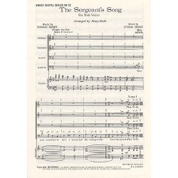 G Holst:The Sergeant's Song