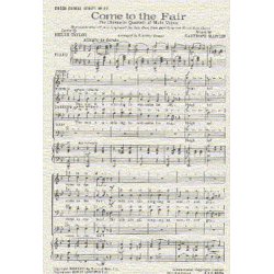 Easthope Martin: Come To The Fair (TTBB)