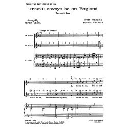 Ross Parker And Hughie Charles: There'll Always Be An England (2-Part And Piano)