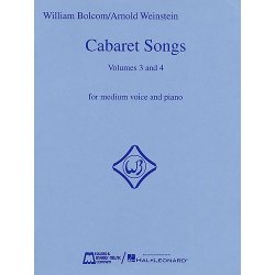 William Bolcom: Cabaret Songs Volumes 3 And 4