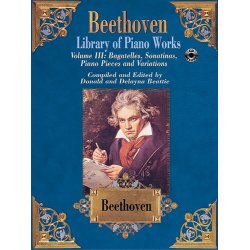 Beethoven Library Of Piano Works Volume 3