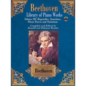 Beethoven Library Of Piano Works Volume 3
