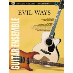 Evil Ways Guitar Ensemble Sc/Pts/Cd