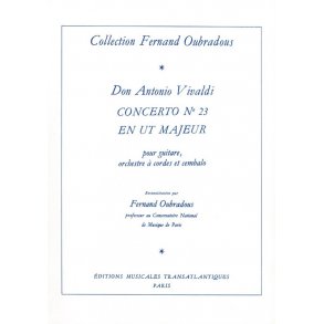 Antonio Vivaldi: Concerto N23, En Ut Majeur
