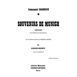 Emmanuel Chabrier: Souvenir De Munich