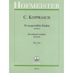 Georg Kopprasch: Sixty Selected Studies For Horn - Part 1