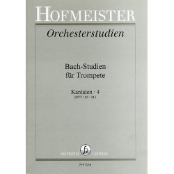 J.S. Bach: Studies For Trumpet - Book 4