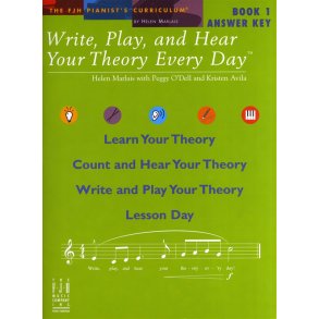 Helen Marlais: Write, Play And Hear Your Theory Every Day - Book 1 (Answer Key)