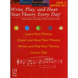 Helen Marlais: Write, Play And Hear Your Theory Every Day - Book 2 (Answer Key)