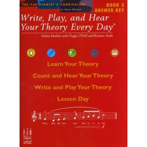 Helen Marlais: Write, Play And Hear Your Theory Every Day - Book 2 (Answer Key)