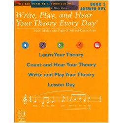 Helen Marlais: Write, Play, And Hear Your Theory Every Day - Book 3 (Answer Key)