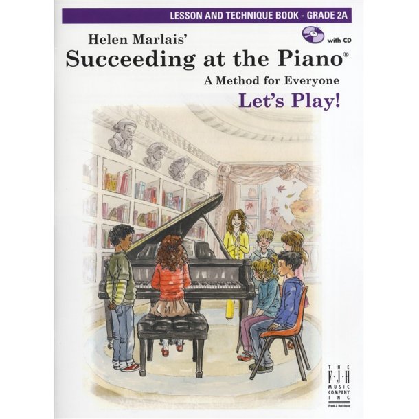 Helen Marlais: Succeeding At The Piano - Grade 2A Lesson And Technique (Book/CD)