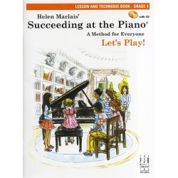 Helen Marlais: Succeeding At The Piano - Grade 4 Lesson And Technique (Book/CD)
