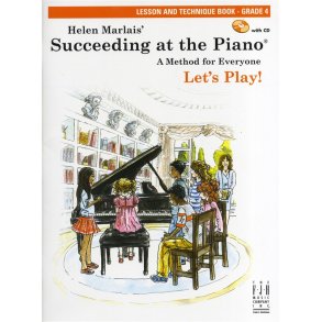Helen Marlais: Succeeding At The Piano - Grade 4 Lesson And Technique (Book/CD)