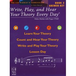 Helen Marlais: Write, Play, And Hear Your Theory Every Day - Book 5 (Answer Key)