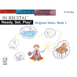 In Recital: Ready, Set, Play! Original Solos - Book 1 (Pre-Reading)