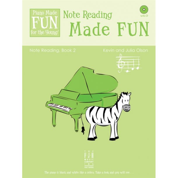 Kevin And Julia Olson: Note Reading Made FUN - Book 2 (Book/CD)