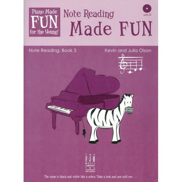 Kevin And Julia Olson: Note Reading Made FUN - Book 3 (Book/CD)