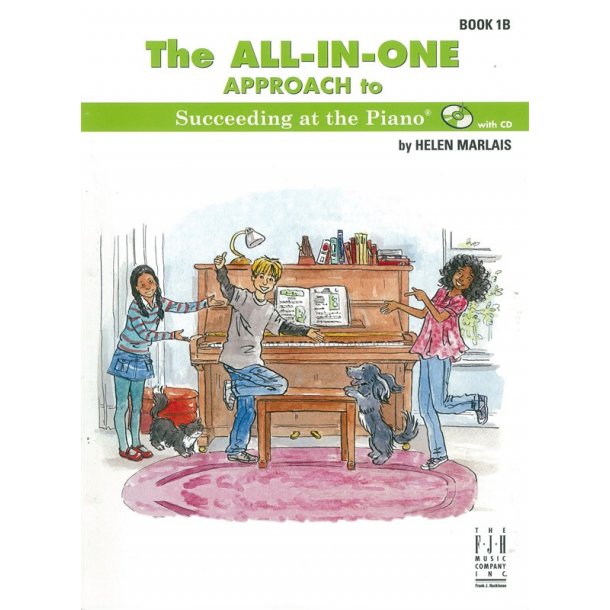 Helen Marlais: The All-In-One Approach To Succeeding At The Piano - Book 1B (Book/CD)