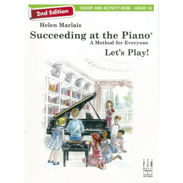 Helen Marlais: Succeeding At The Piano - Theory And Activity Book: Grade 1A (Book/CD) (2nd Edition)