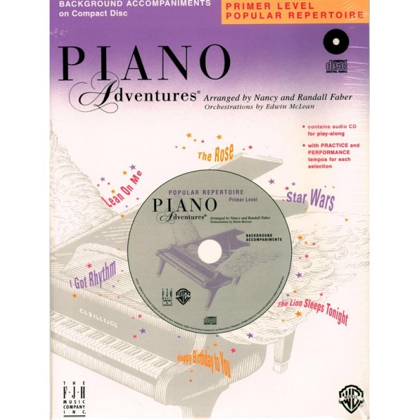 Nancy &amp; Randall Faber: Piano Adventures&reg; Popular Repertoire CD, Primer Level
