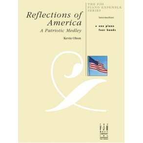 Kevin Olson: Reflections Of America (One Piano, Four Hands)