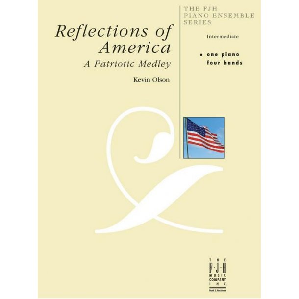 Kevin Olson: Reflections Of America (One Piano, Four Hands)
