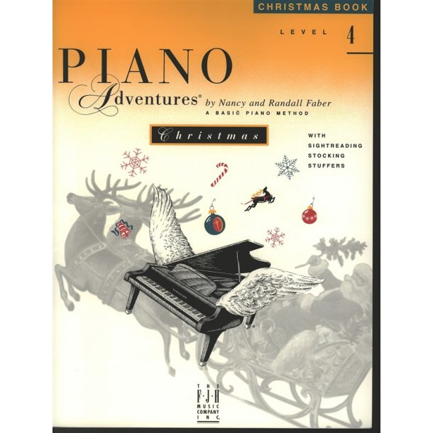 Nancy And Randall Faber: Piano Adventures Christmas Book - Level 4