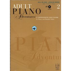 Adult Piano Adventures&reg;: All-In-One Lesson Book 2 (Book/2CDs)