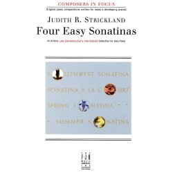 Judith Strickland: Four Easy Sonatinas