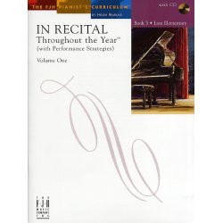 In Recital - Throughout The Year (With Performance Strategies): Volume One - Book 3