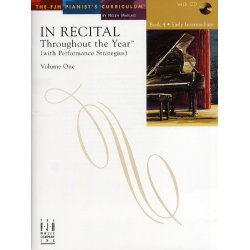 In Recital - Throughout The Year (With Performance Strategies): Volume One - Book 4