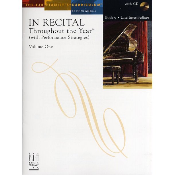 In Recital - Throughout The Year (With Performance Strategies): Volume One - Book 6