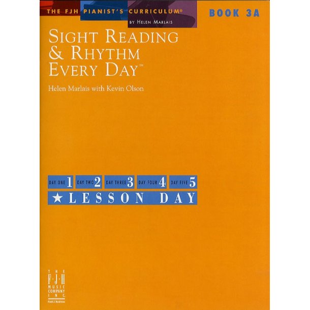 Sight Reading And Rhythm Every Day - Book 3A