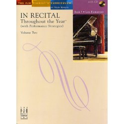 In Recital - Throughout The Year (With Performance Strategies): Volume Two - Book 3