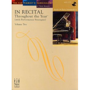 In Recital - Throughout The Year (With Performance Strategies): Volume Two - Book 4