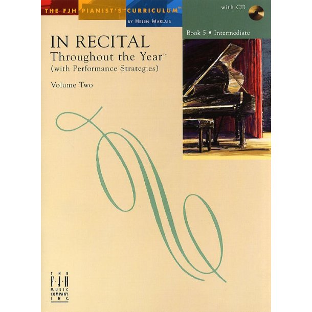 In Recital - Throughout The Year (With Performance Strategies): Volume Two - Book 5