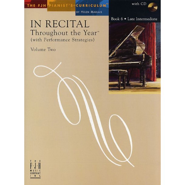 In Recital - Throughout The Year (With Performance Strategies): Volume Two - Book 6
