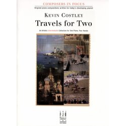 Kevin Costley: Travels for Two (Piano Duet)