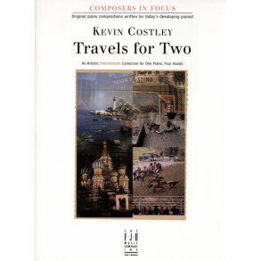 Kevin Costley: Travels for Two (Piano Duet)