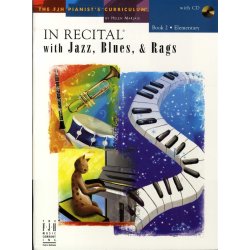In Recital With Jazz, Blues And Rags - Book Two (Book And CD)