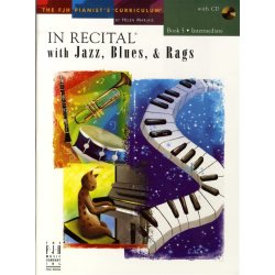 In Recital With Jazz, Blues And Rags - Book Five (Book And CD)